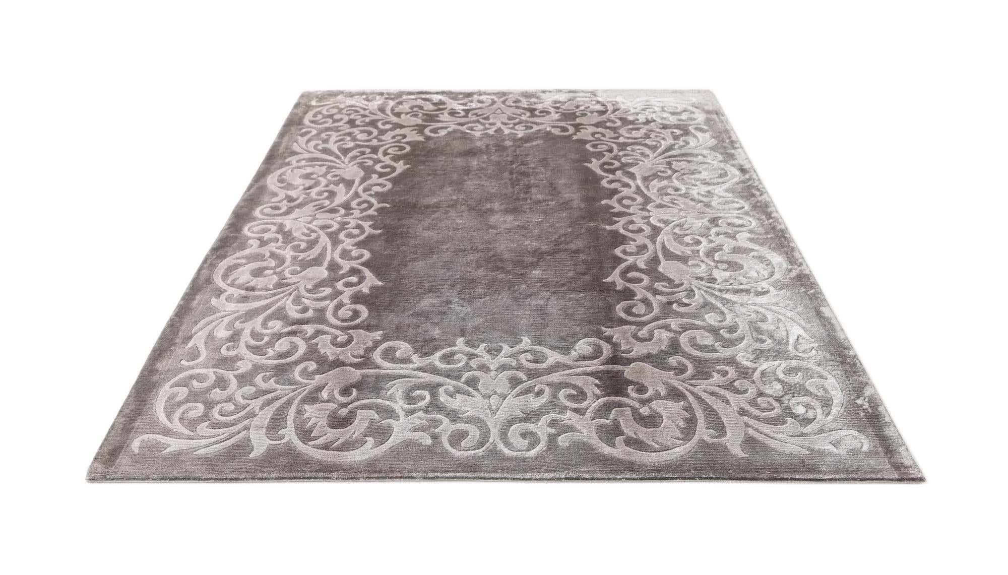 5' 7 x 7' 10 Hand Knotted Darya Wool Rug