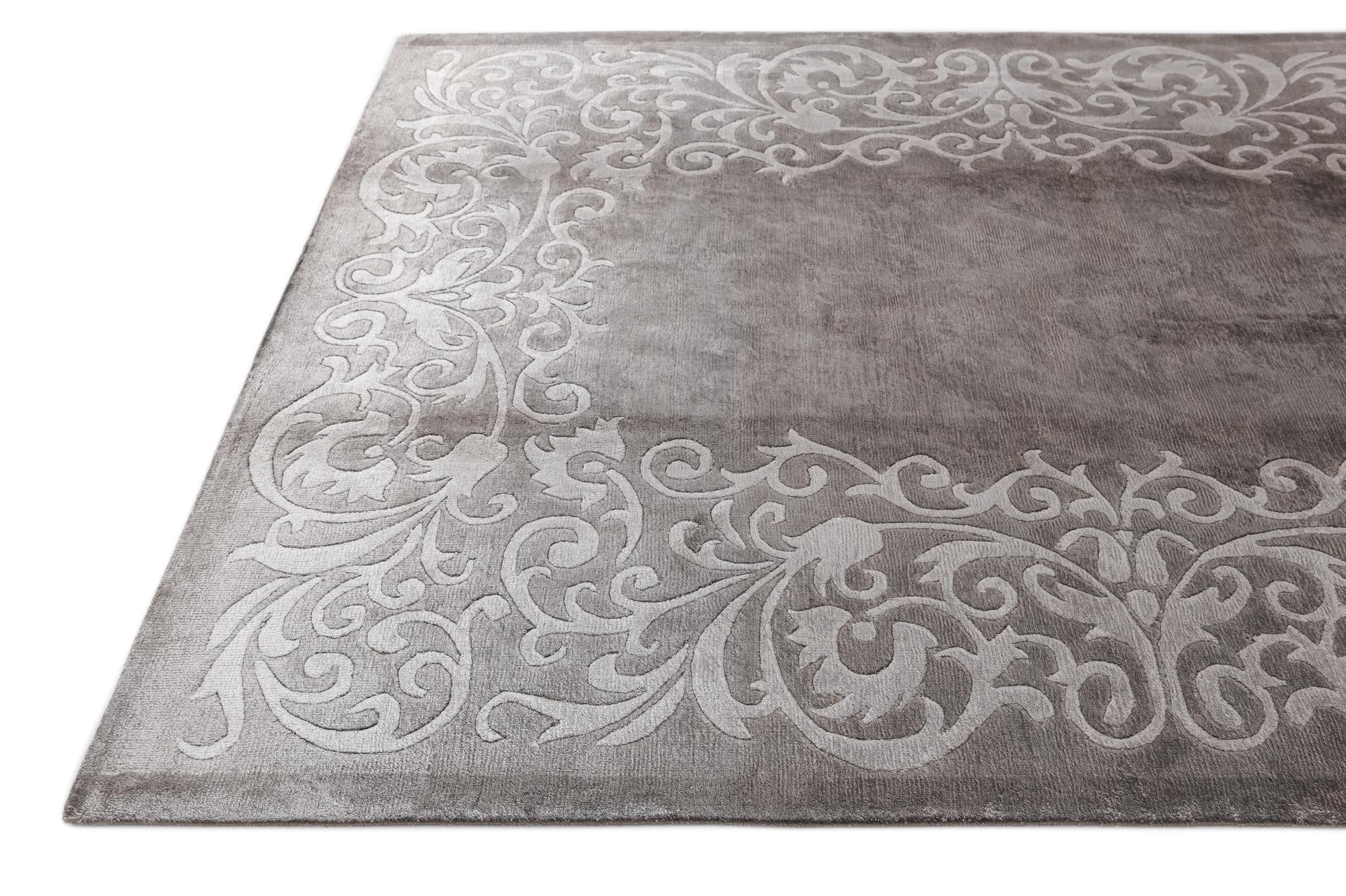 5' 7 x 7' 10 Hand Knotted Darya Wool Rug