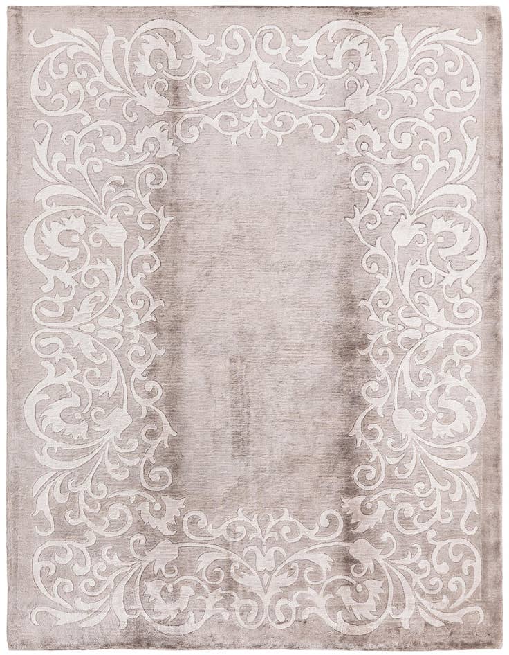 Detail image of 5' 7 x 7' 10 Hand Knotted Darya Wool Rug