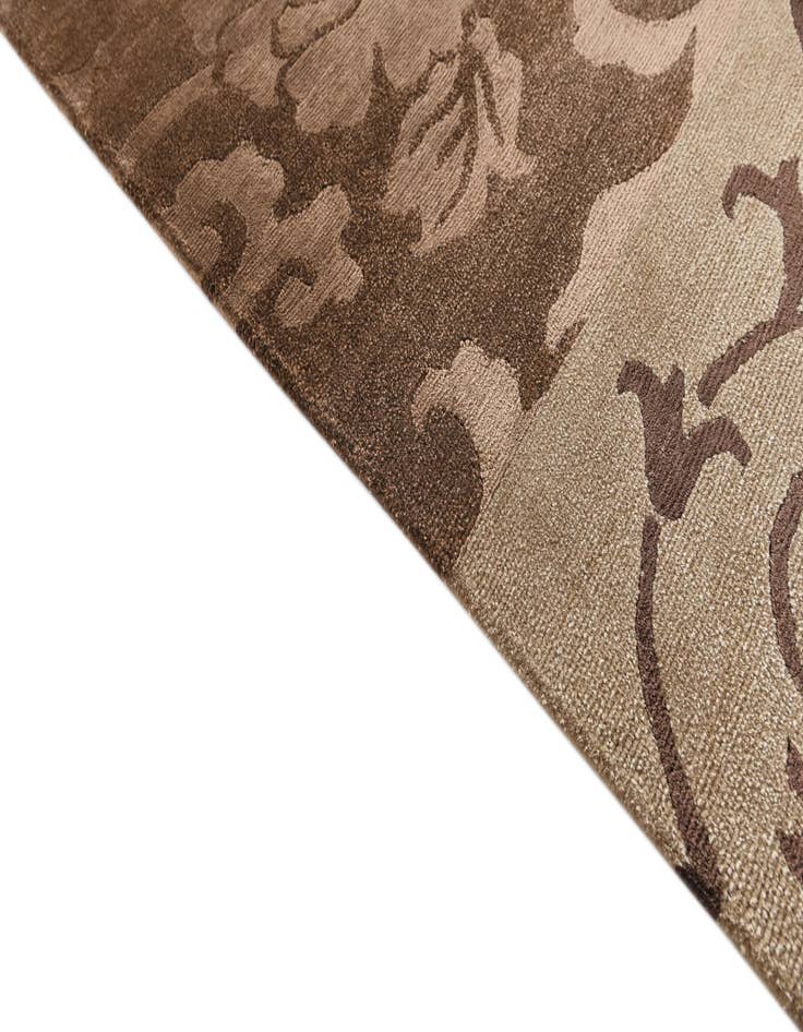 Detail image of 5' 9 x 8'  Hand Knotted Darya Wool Rug