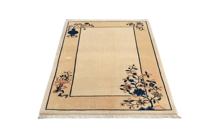 Detail image of 3' 1 x 5' Hand Knotted Darya Wool Rug