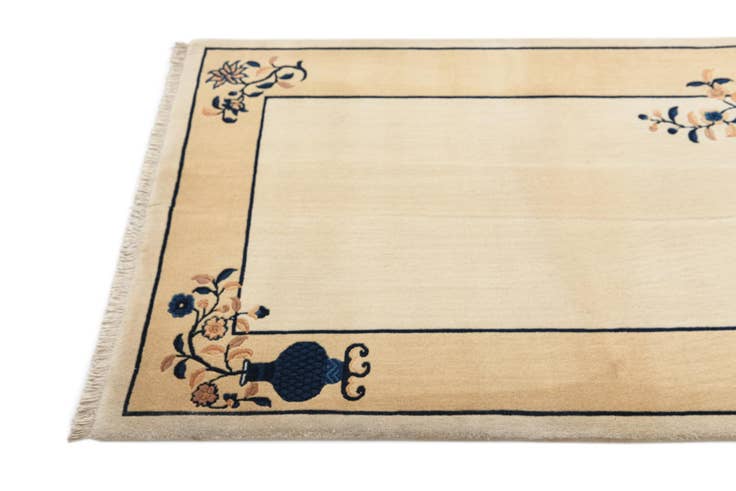 Detail image of 3' 1 x 5' Hand Knotted Darya Wool Rug