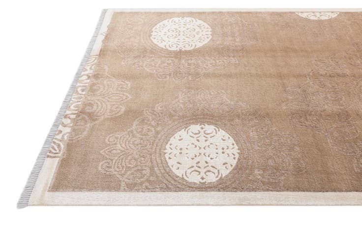 Detail image of 5' 7 x 8' Hand Knotted Darya Wool Rug