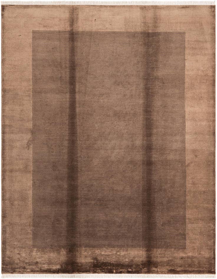 Detail image of 6' 8 x 10' Hand Knotted Darya Wool Rug