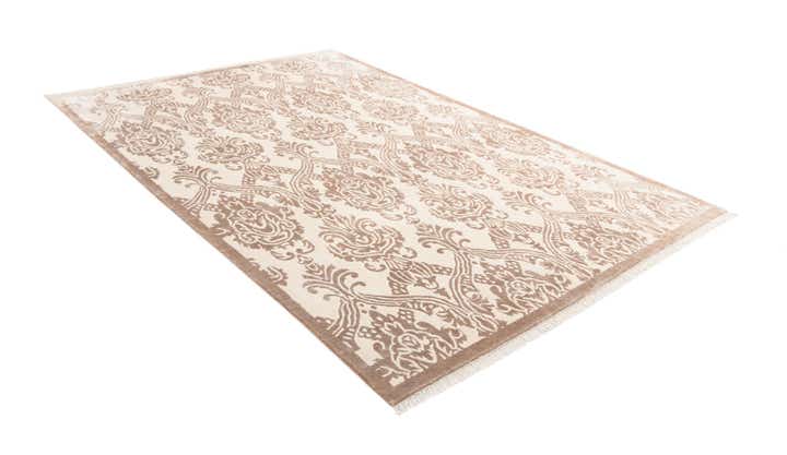 6' 8 x 9' 11 Hand Knotted Darya Wool Rug