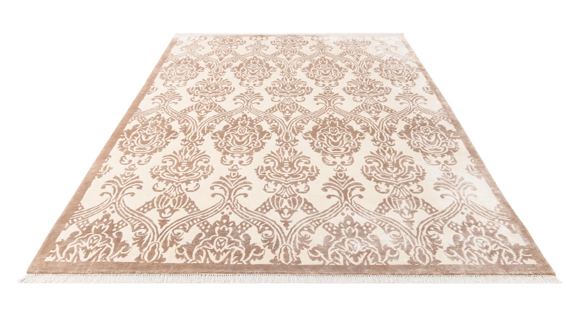 6' 8 x 9' 11 Hand Knotted Darya Wool Rug