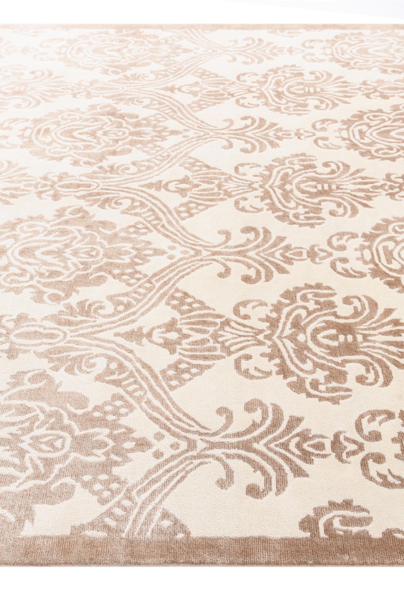 6' 8 x 9' 11 Hand Knotted Darya Wool Rug