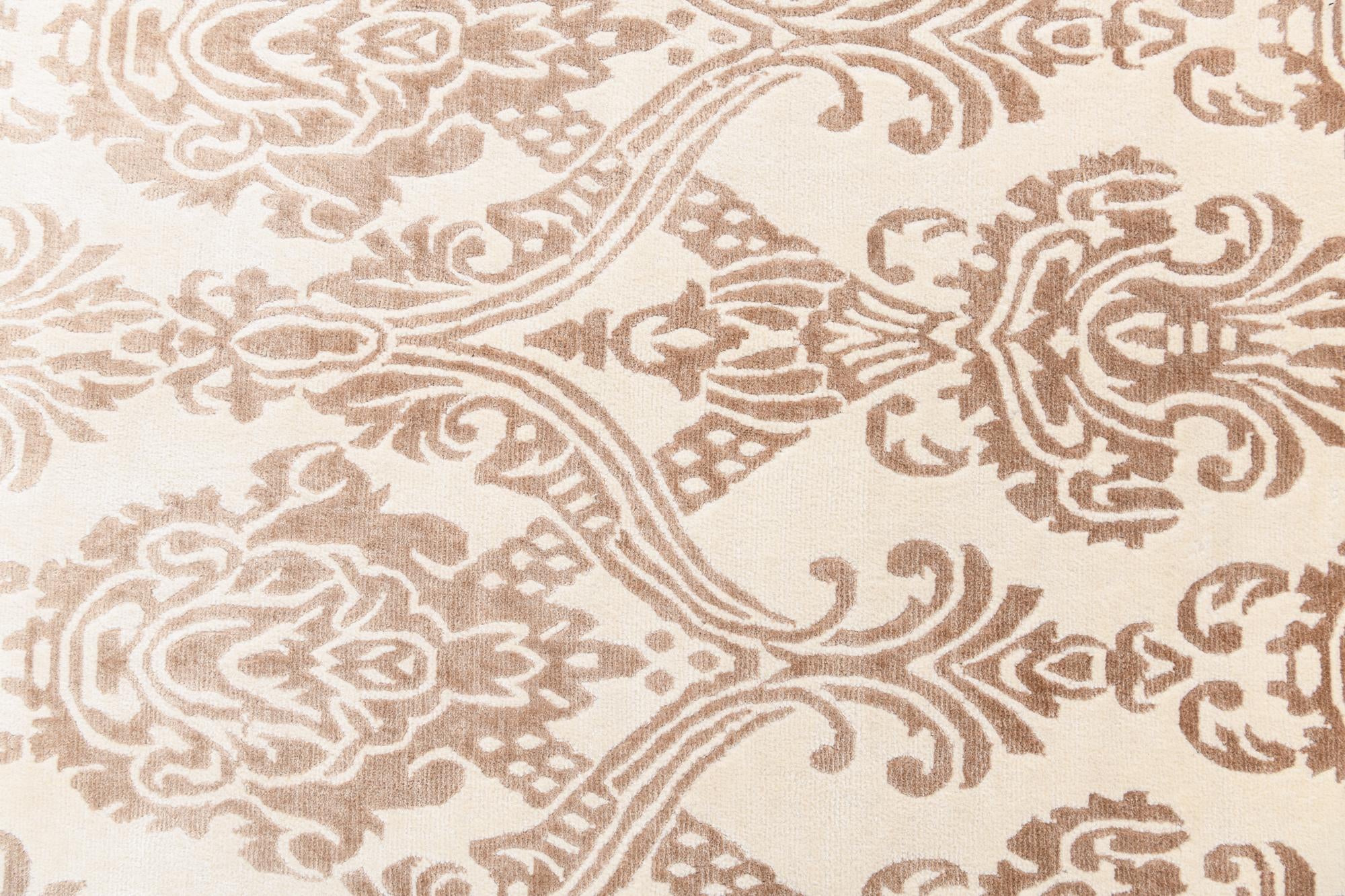 6' 8 x 9' 11 Hand Knotted Darya Wool Rug