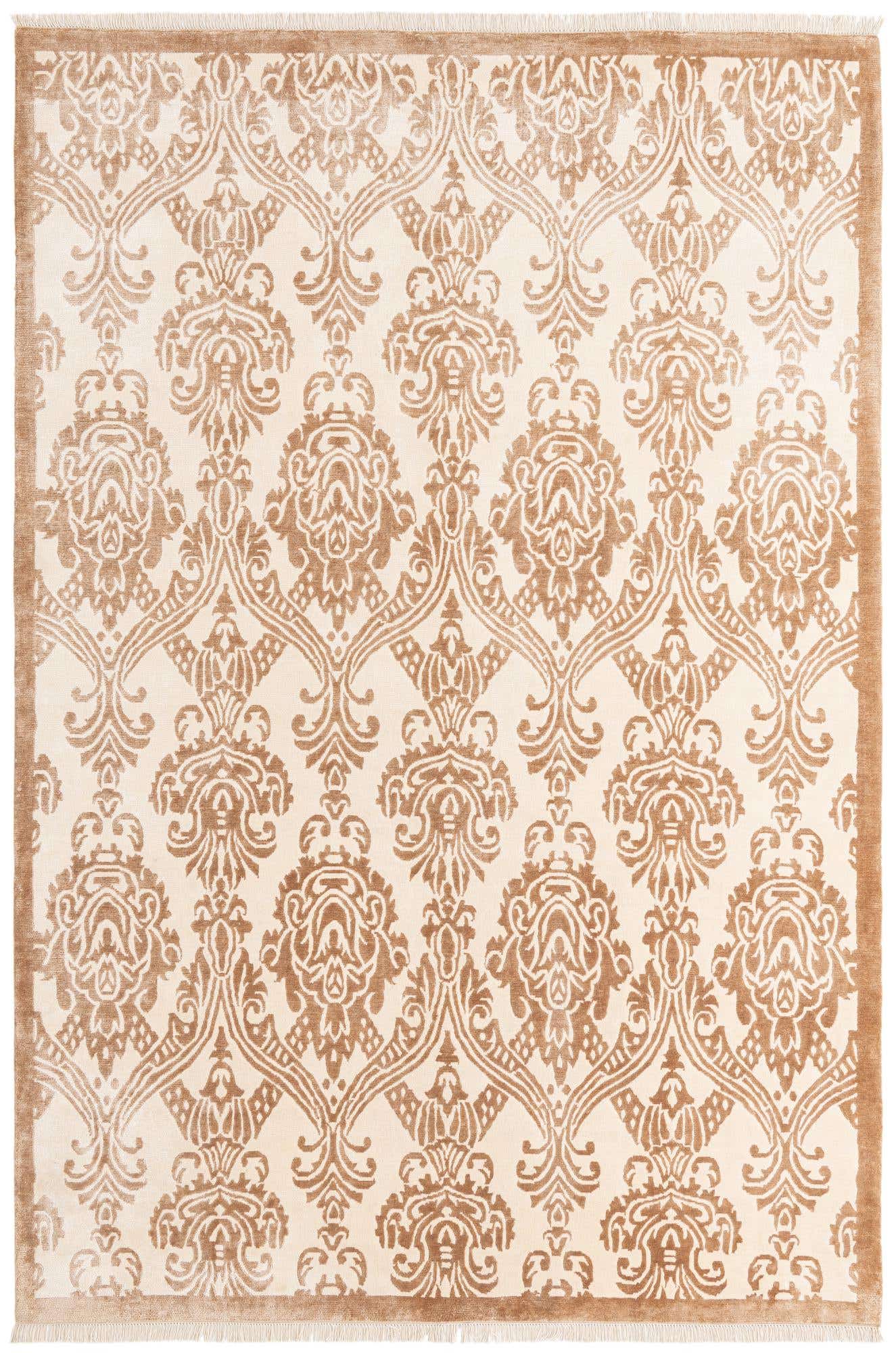 6' 8 x 9' 11 Hand Knotted Darya Wool Rug