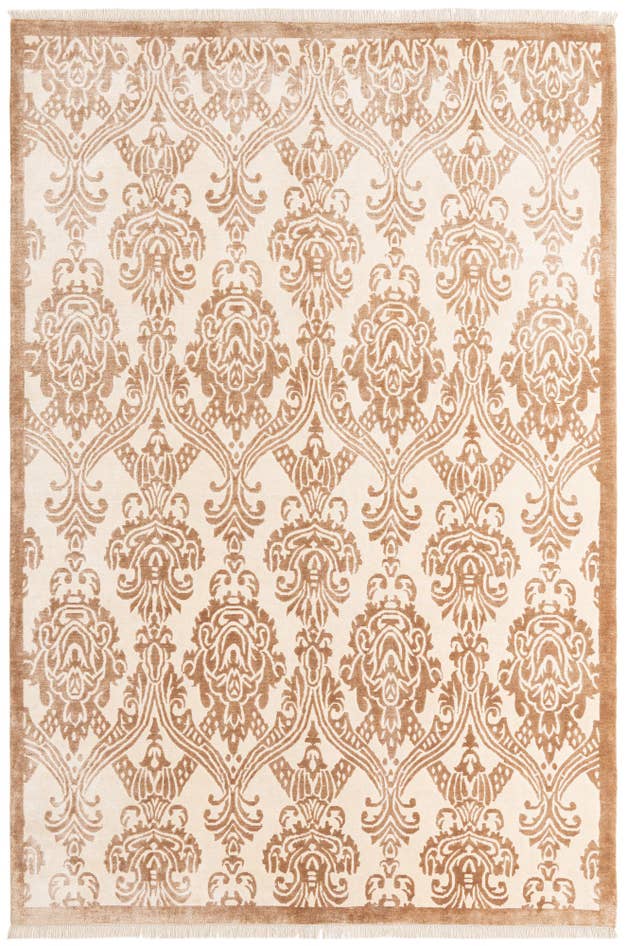 Detail image of 6' 8 x 9' 11 Hand Knotted Darya Wool Rug