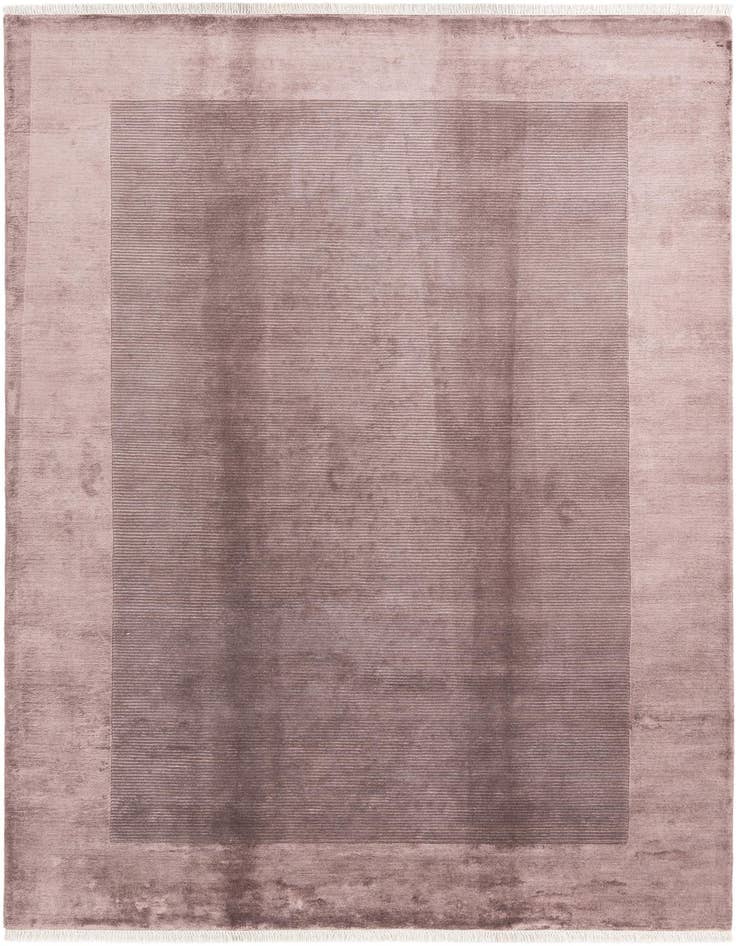 Detail image of 6' 8 x 9' 10 Hand Knotted Darya Wool Rug