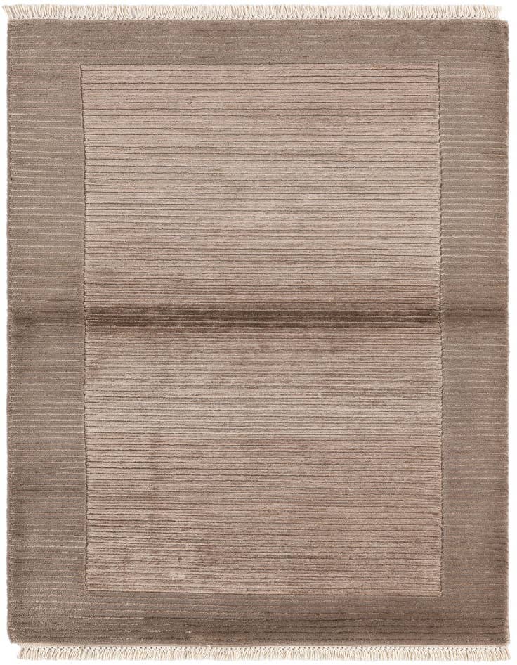 Detail image of 2' 7 x 5' Hand Knotted Darya Wool Rug