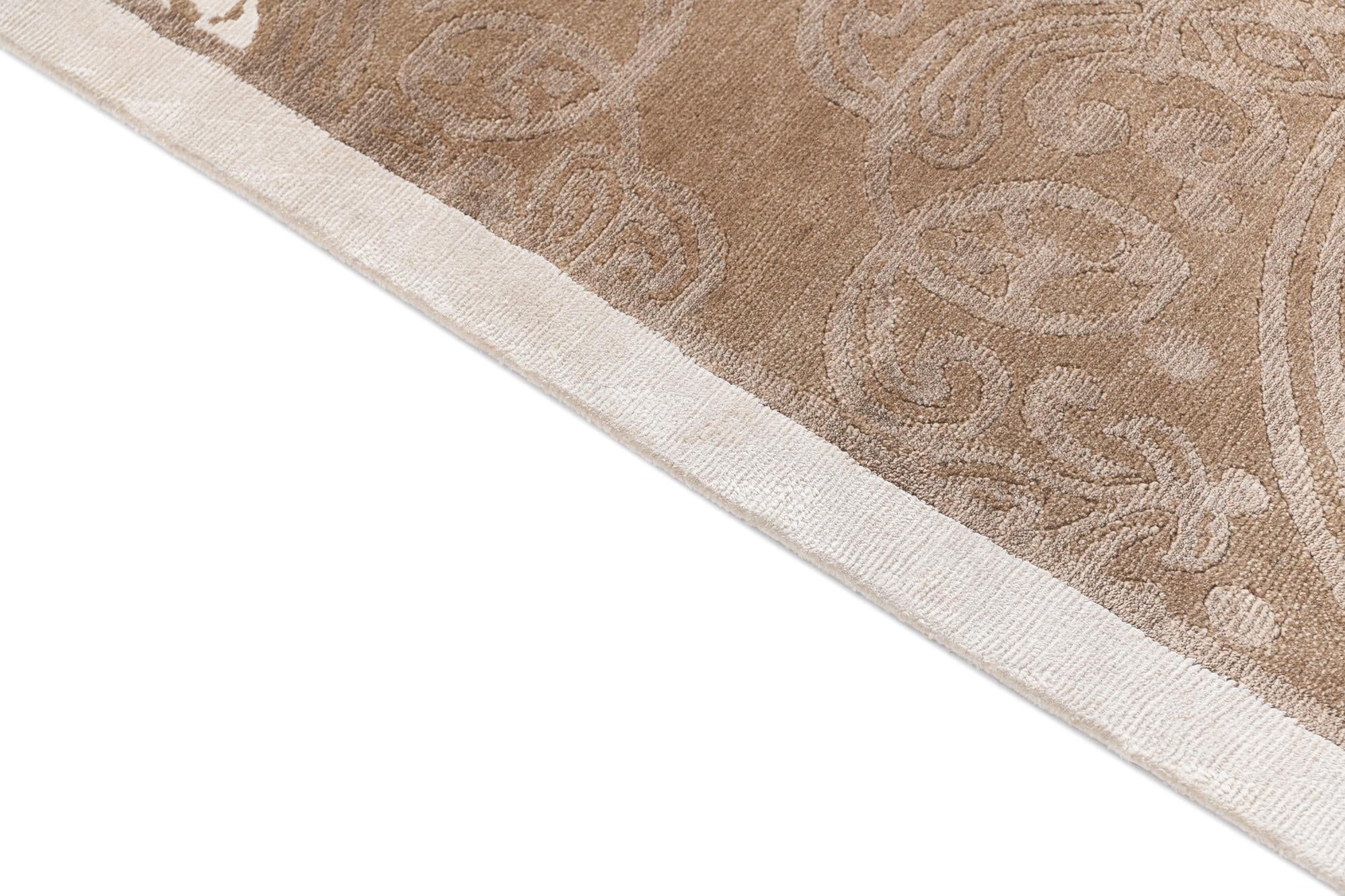 5' 9 x 8' Hand Knotted Darya Wool Rug