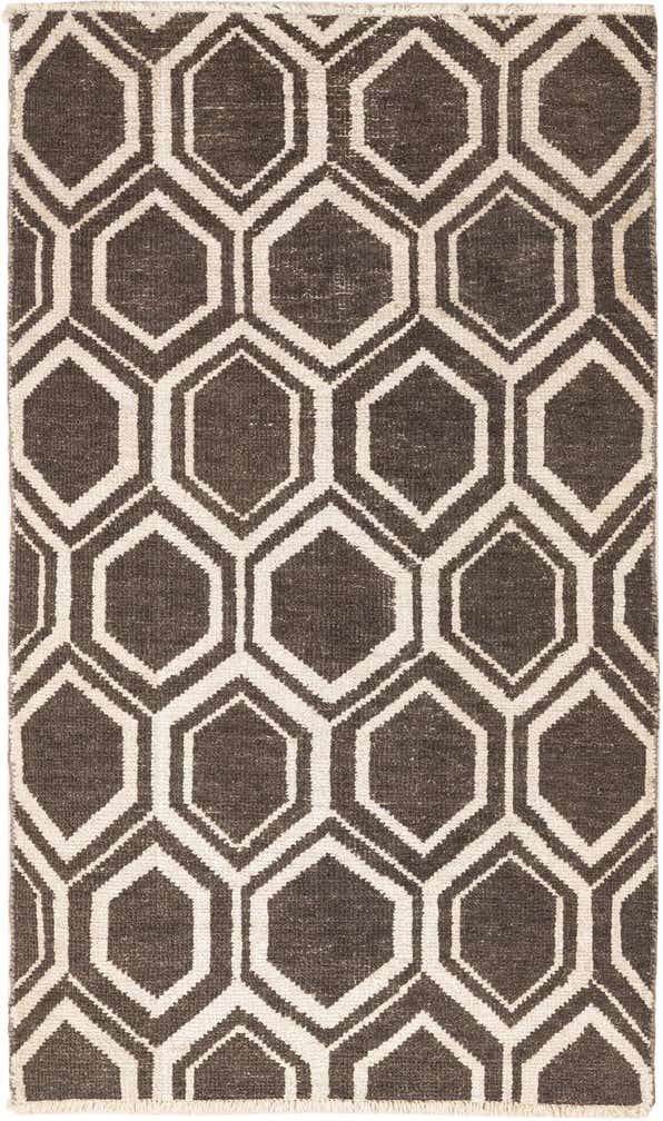3' 6 x 6' Hand Knotted Darya Rug