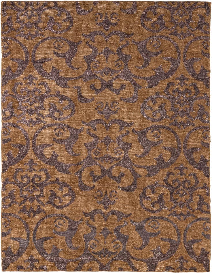 Detail image of 5' x 7' 8 Hand Knotted Darya Rug
