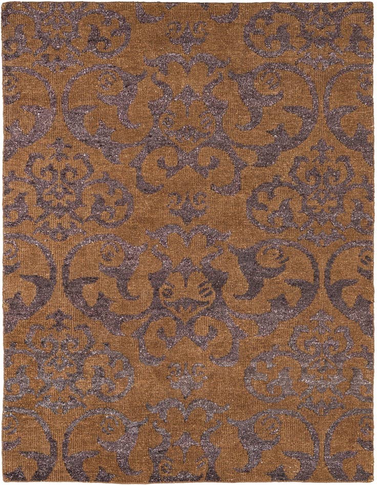 Detail image of 5' x 7' 9 Hand Knotted Darya Rug