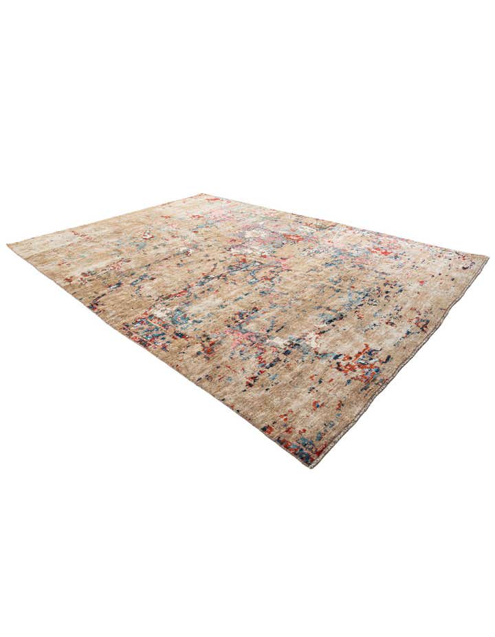 10' 1 x 13' 10 Hand Knotted Darya Wool Rug