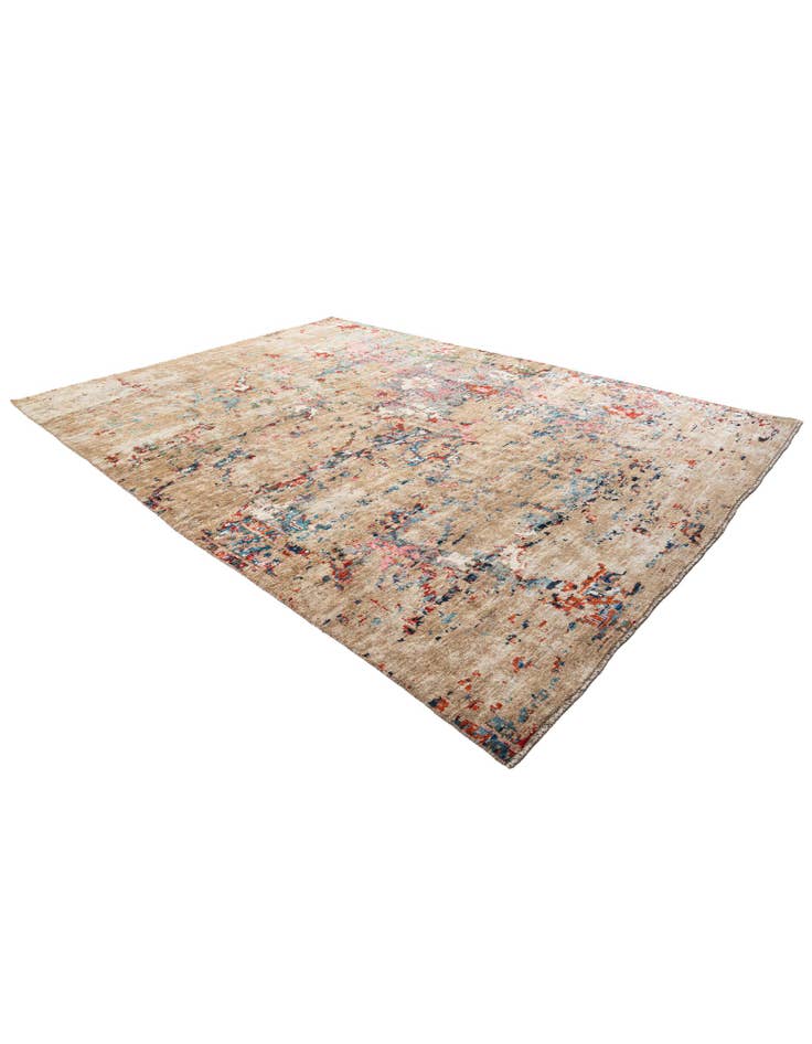 Detail image of 10' 1 x 13' 10 Hand Knotted Darya Wool Rug