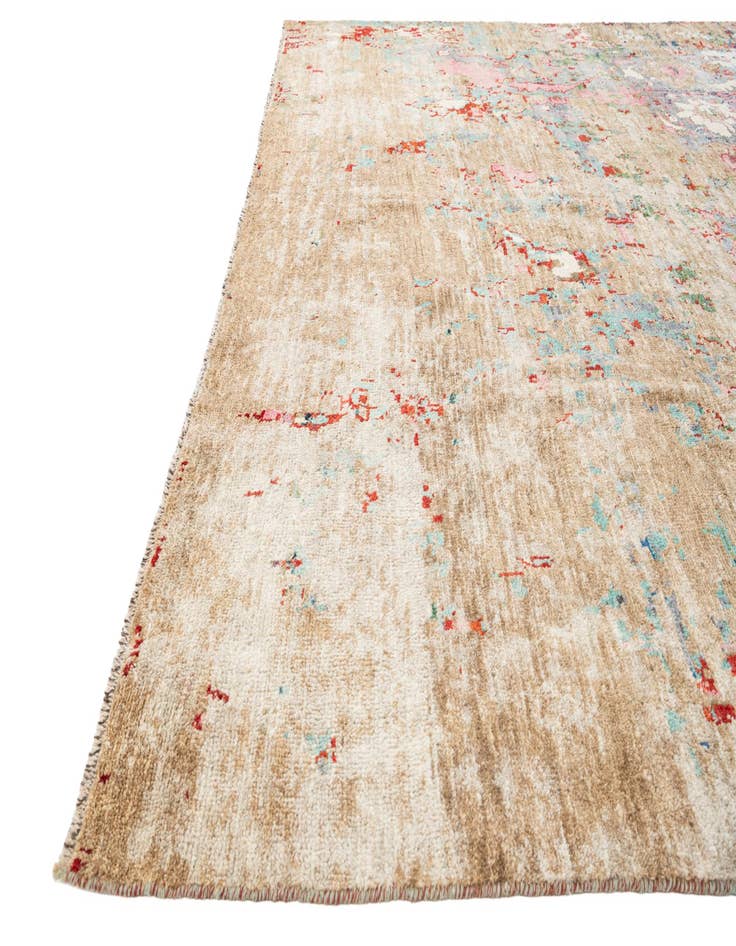 Detail image of 10' 1 x 13' 10  Hand Knotted Darya Wool Rug
