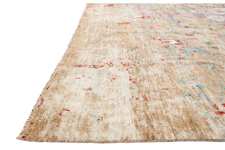 Detail image of 10' 1 x 13' 10 Hand Knotted Darya Wool Rug