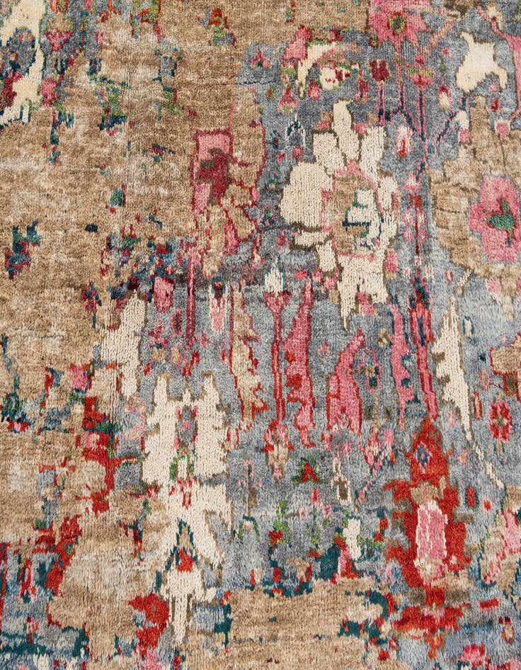 Detail image of 10' 1 x 13' 10  Hand Knotted Darya Wool Rug