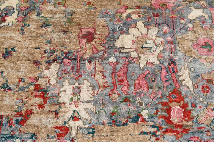 10' 1 x 13' 10 Hand Knotted Darya Wool Rug
