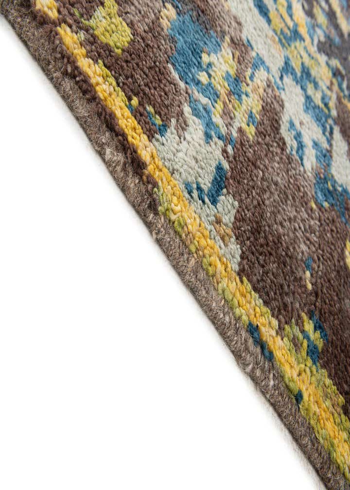 12' 5 x 15' 7 Hand Knotted Darya Wool Rug