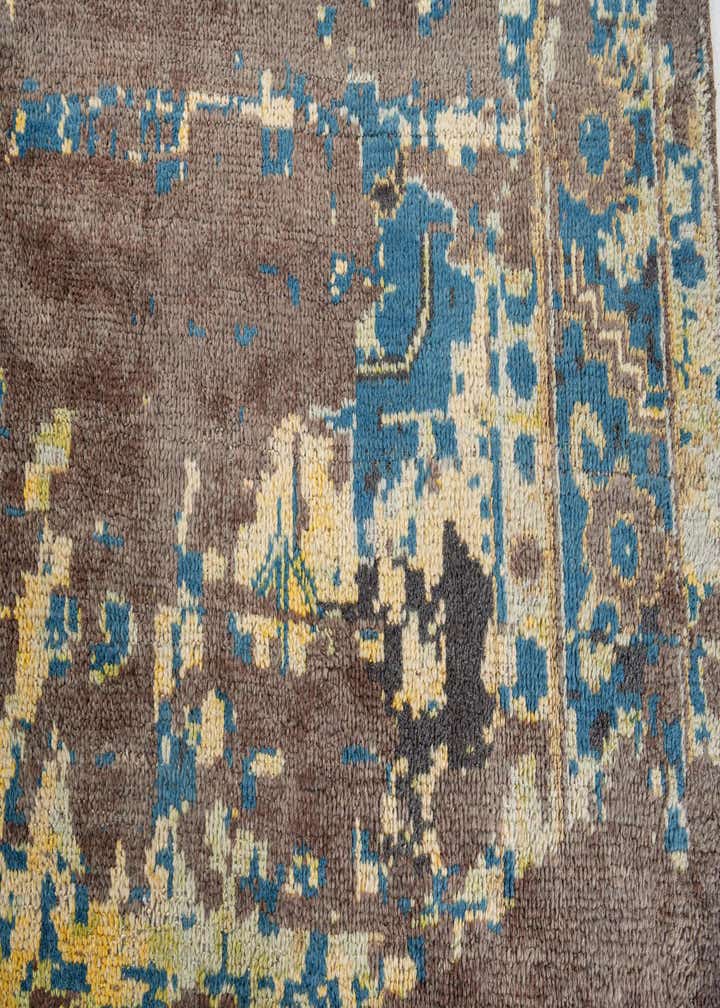 12' 5 x 15' 7 Hand Knotted Darya Wool Rug