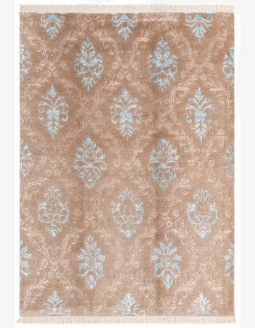 5' 6 x 7' 10 Hand Knotted Darya Wool Rug
