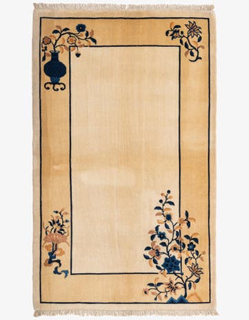 3' 1 x 5' Hand Knotted Darya Wool Rug