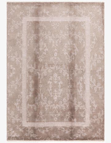 5' 7 x 8' Hand Knotted Darya Wool Rug