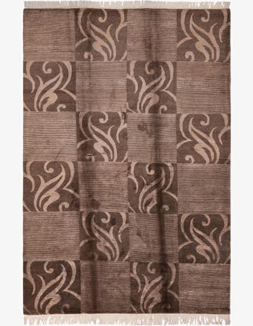 6' 8 x 9' 10 Hand Knotted Darya Wool Rug