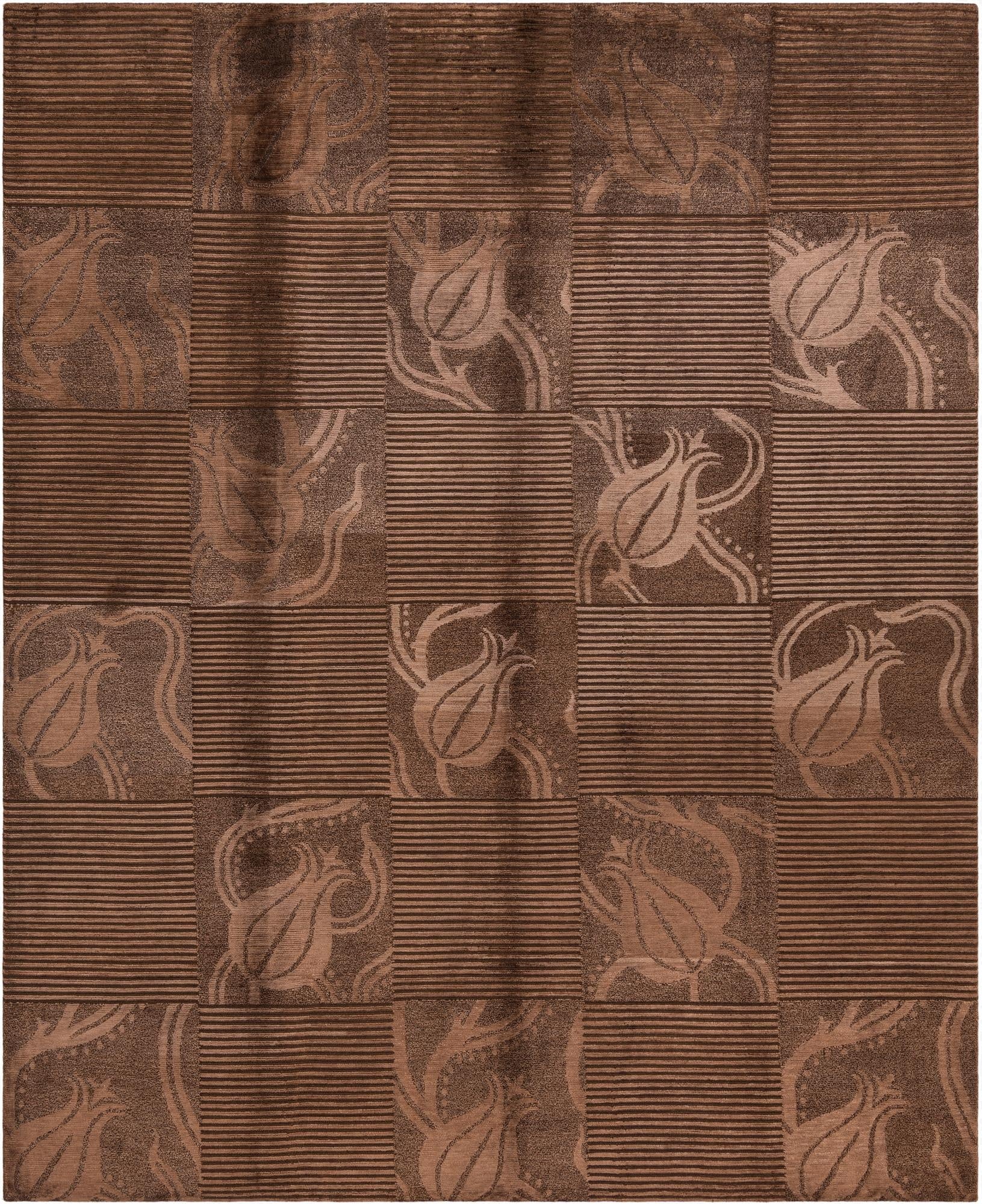 8' x 9' 8  Hand Knotted Darya Wool Rug