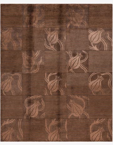 8' x 9' 8 Hand Knotted Darya Wool Rug