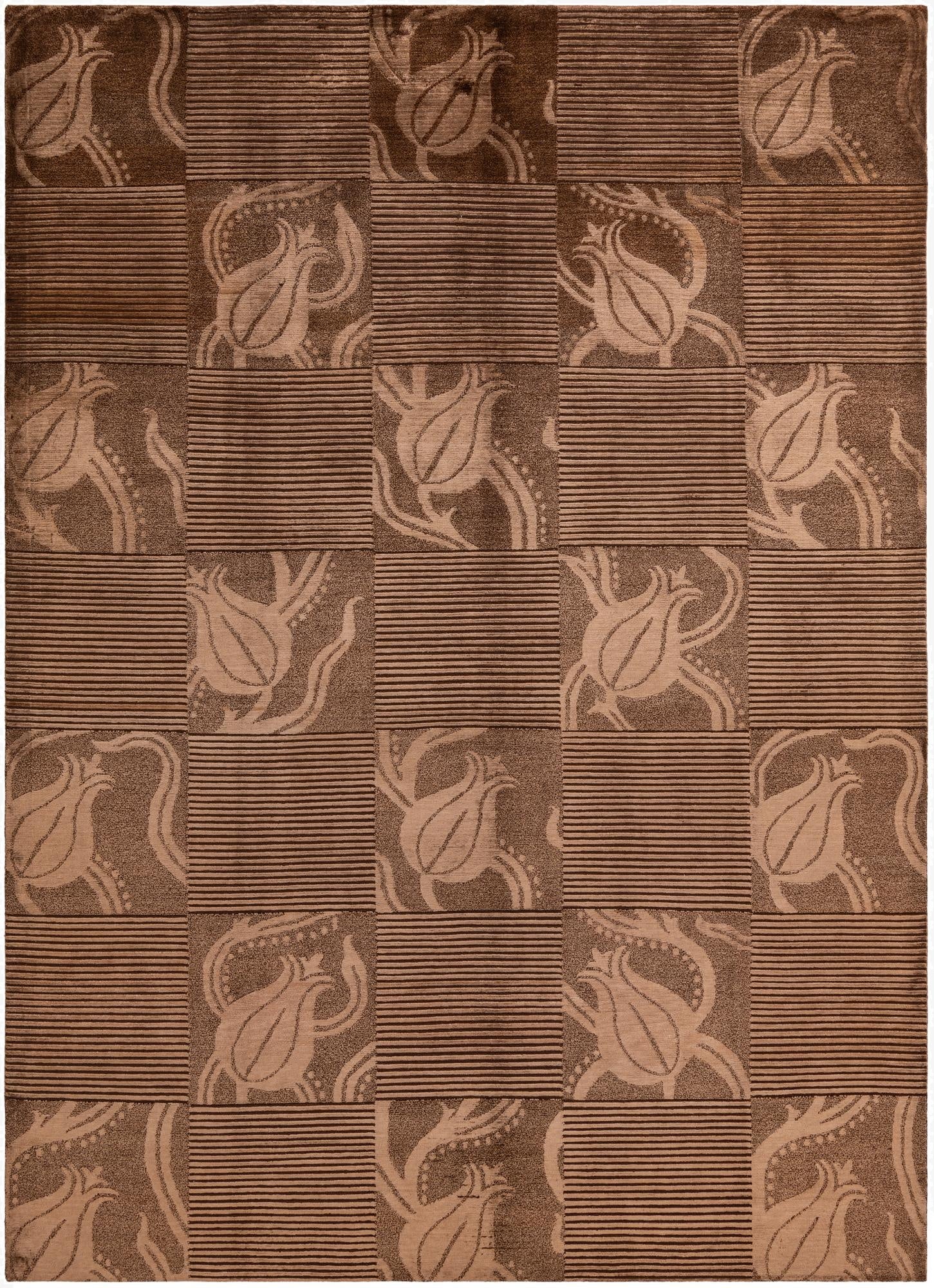 8' 3 x 11' 5  Hand Knotted Darya Wool Rug