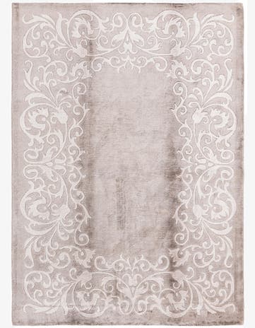 5' 7 x 7' 10 Hand Knotted Darya Wool Rug