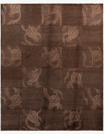 8' x 9' 9 Hand Knotted Darya Wool Rug