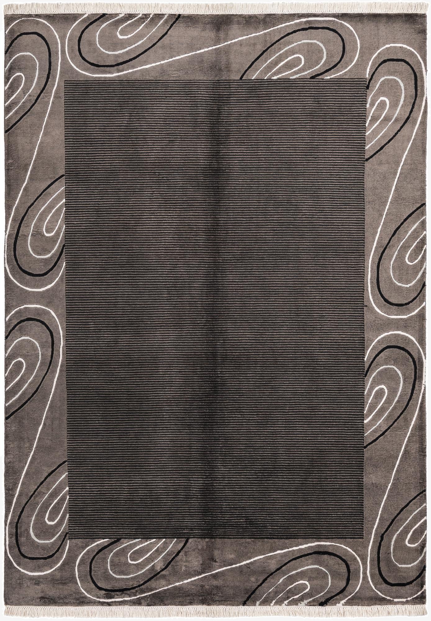 5' 6 x 7' 10  Hand Knotted Darya Wool Rug