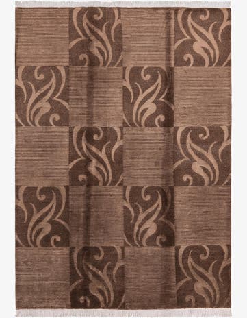 5' 9 x 8' Hand Knotted Darya Wool Rug