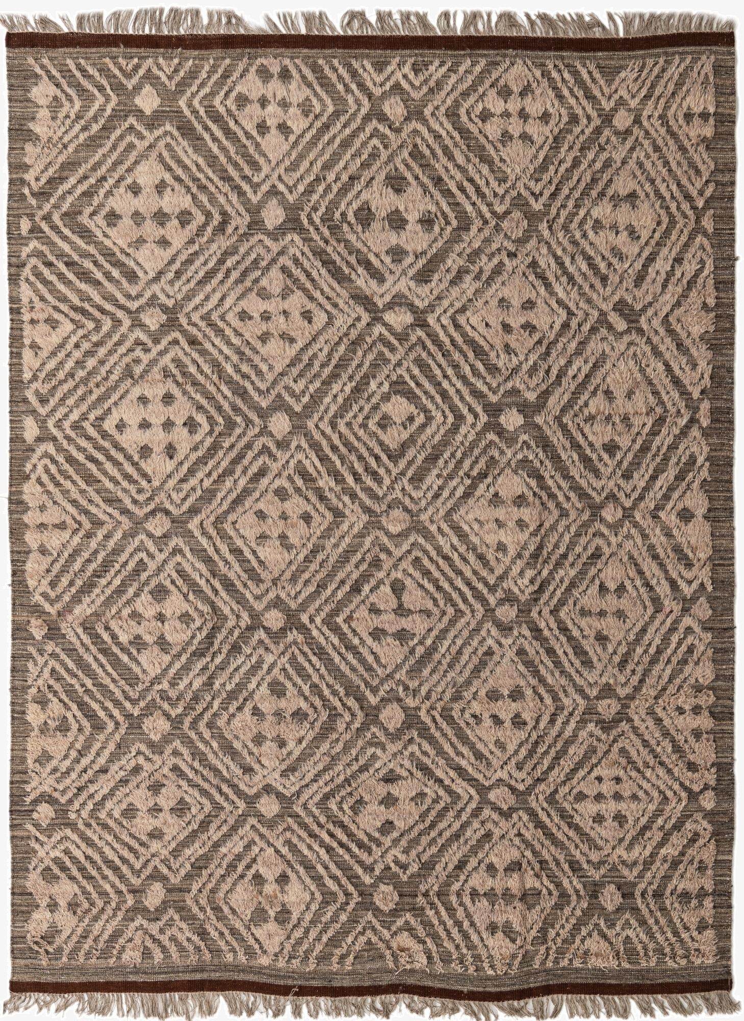 8' x 10' 7  Hand Knotted Darya Wool Rug