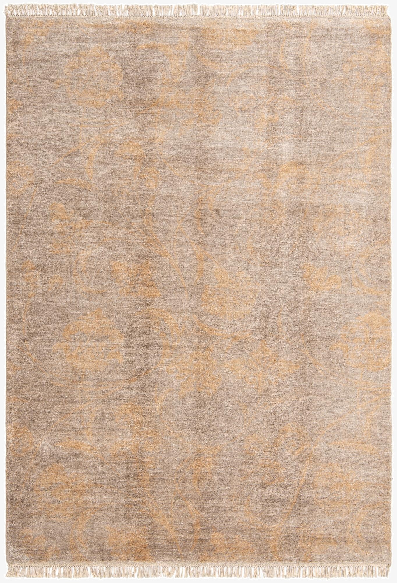 6' 8 x 9' 2  Hand Knotted Darya Wool Rug