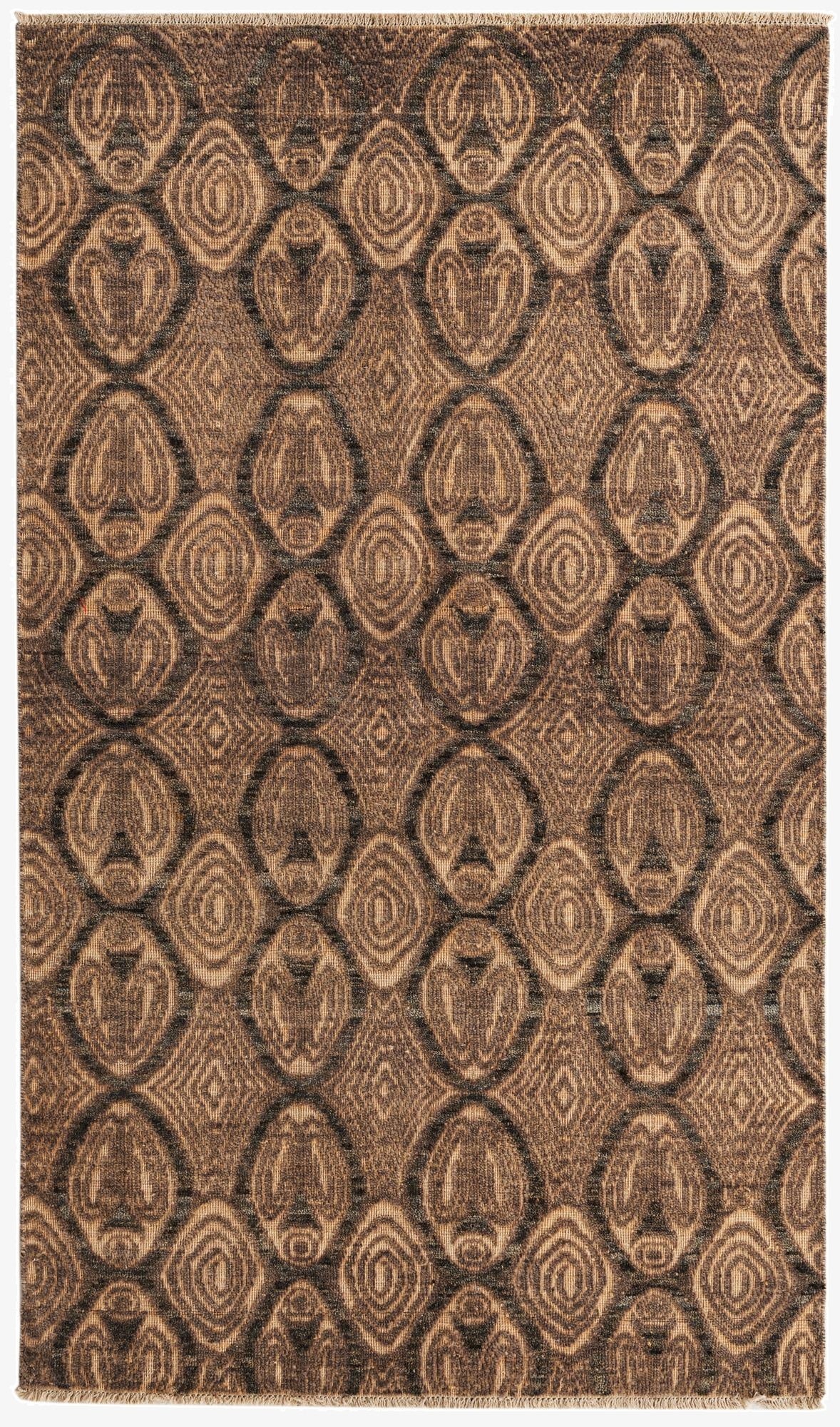 4' 5 x 7' 8  Hand Knotted Darya Wool Rug