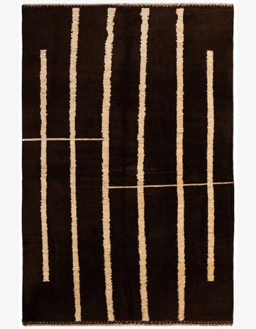5' 3 x 7' 9 Hand Knotted Darya Wool Rug