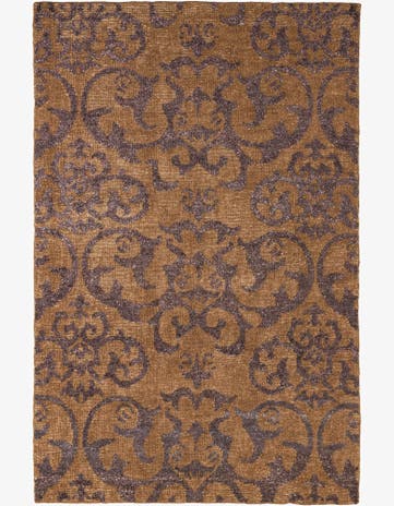5' x 7' 8 Hand Knotted Darya Rug