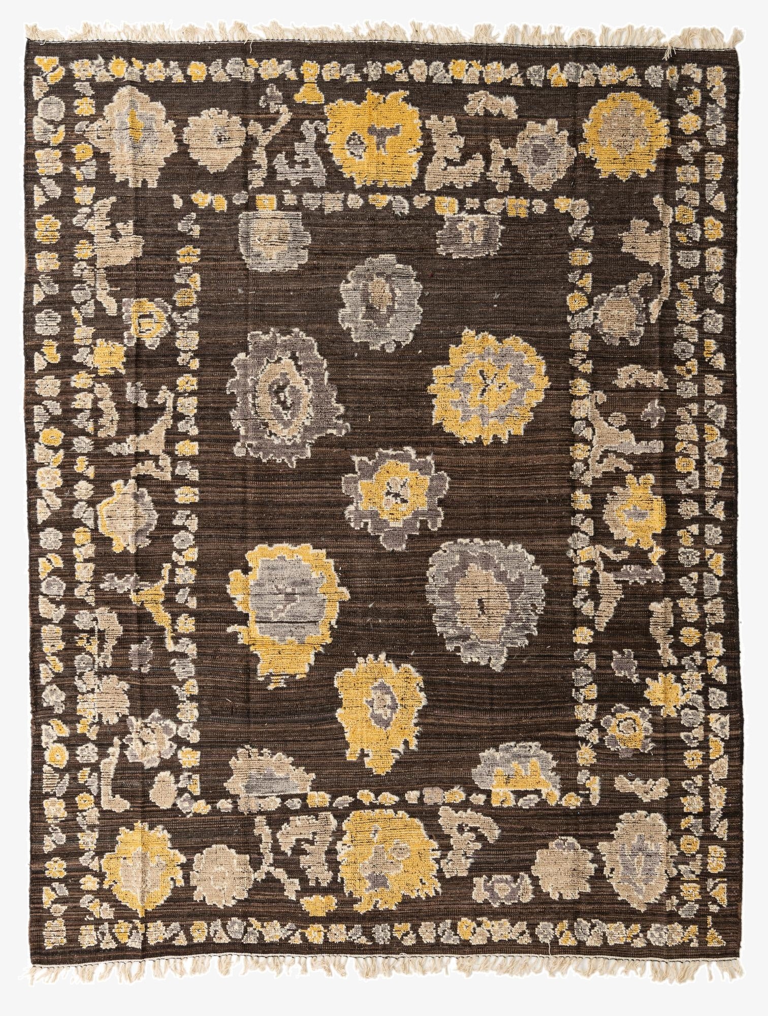8' 1 x 10' 4  Hand Knotted Darya Wool Rug