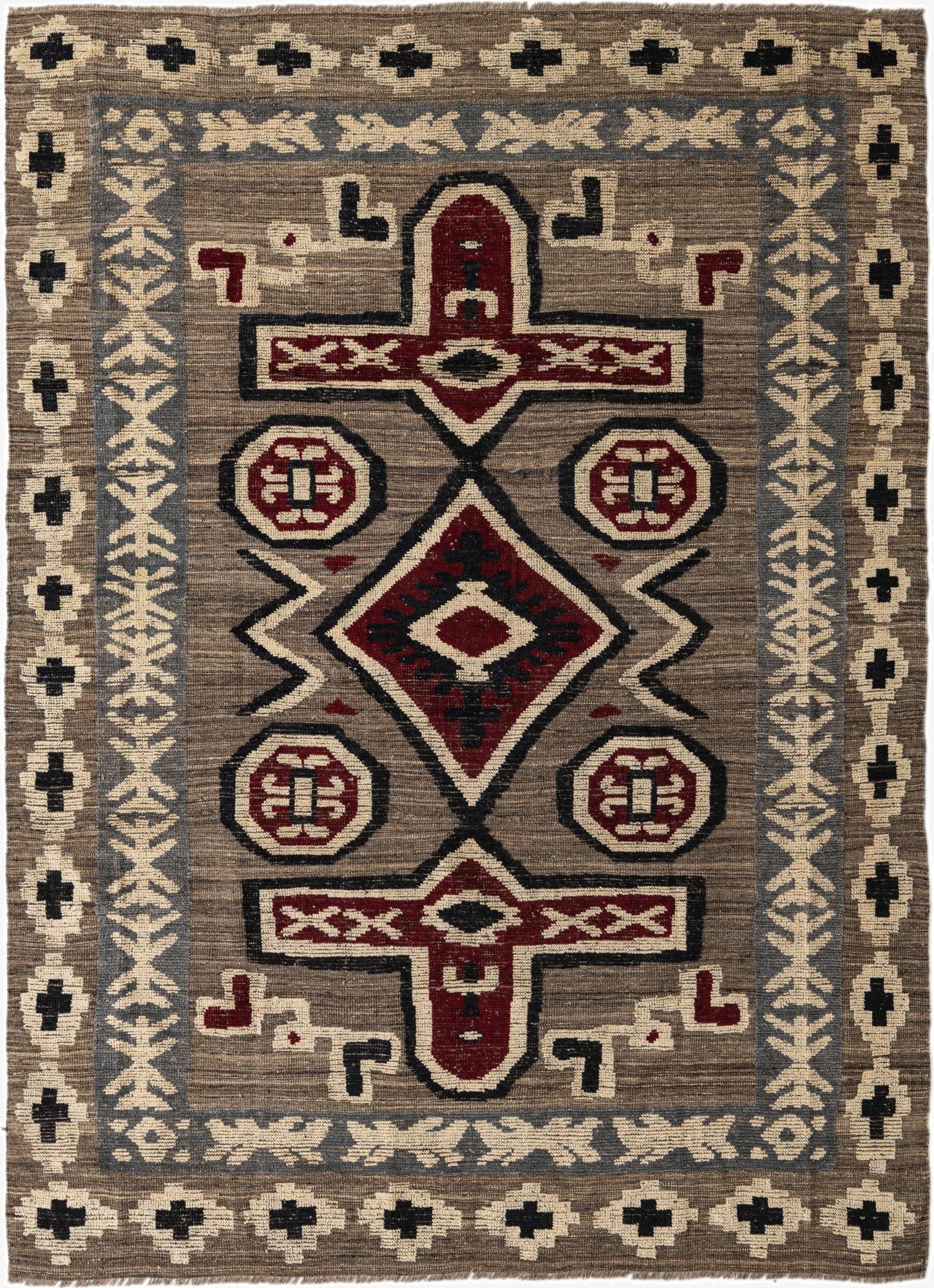 8' x 10' 10  Hand Knotted Darya Wool Rug