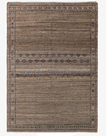 6' 9 x 9' 6 Hand Knotted Darya Wool Rug