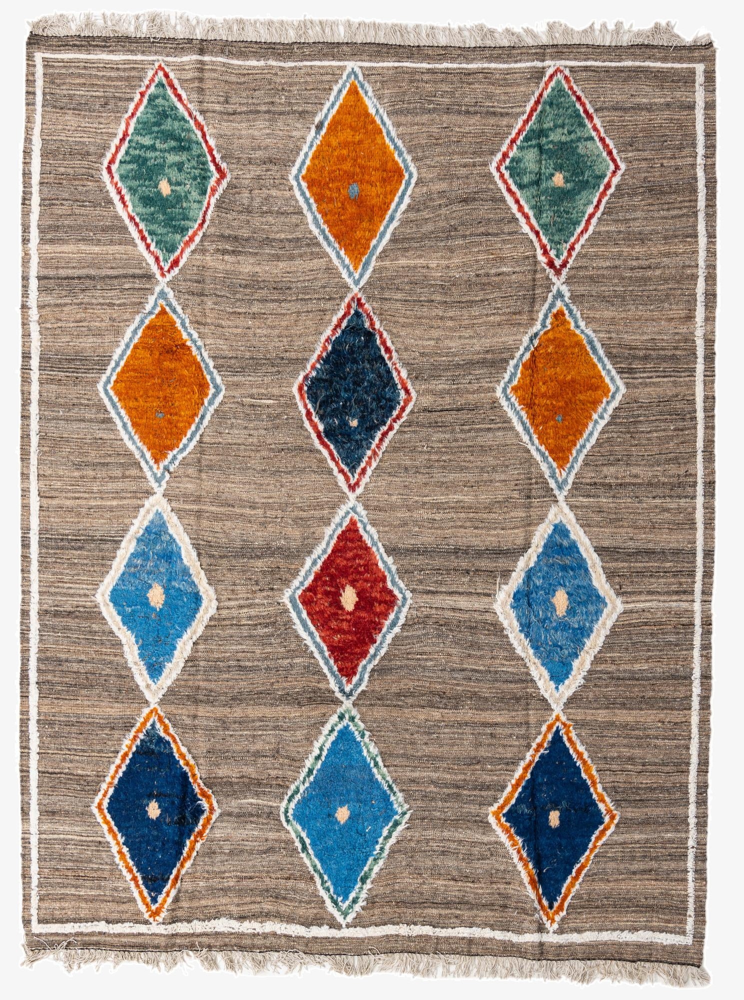 8' 2 x 10' 8  Hand Knotted Darya Wool Rug