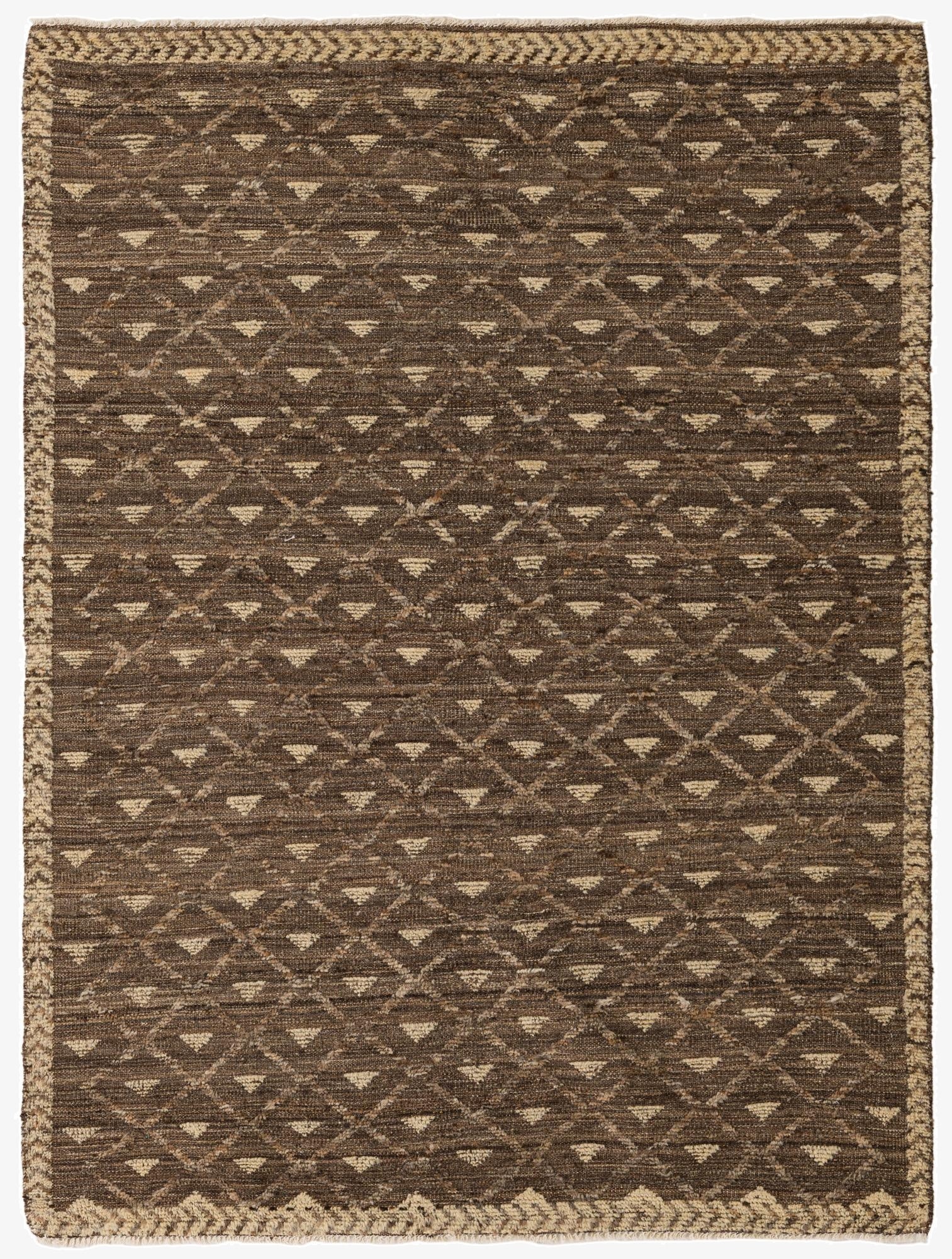5' 3 x 7' 1  Hand Knotted Darya Wool Rug
