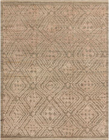 8' x 10' 2 Hand Knotted Darya Wool Rug